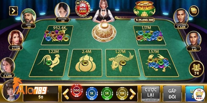 Giao diện game bắt mắt, đậm không khí Tết